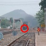 【インド】線路上の牛が電車に轢き殺されてしまう動画。