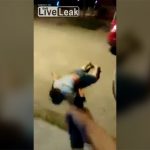 【閲覧注意】35回も撃たれた男、頭が砕け散るグロ動画。