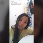 彼氏にフラれた女、洗浄液を飲んで自殺をはかる動画。