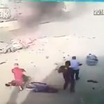 その爆発に巻き込まれた人はいないハズだった。しかしなぜか人がつぎつぎ倒れていく映像。