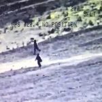 ISISのテロリスト集団を空から撃ち殺す映像。