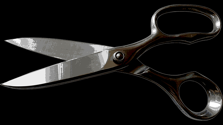 まだ10代っぽい女の子を殴り髪の毛をハサミで切る虐待映像。