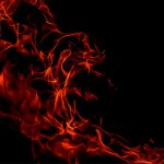 【閲覧注意】火事の現場。格子窓の向こうに苦しむ人間の姿が･･･。