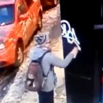 “手を出してはいけない家” の壁にスプレーで落書きした結果･･･。