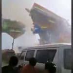 【閲覧注意】バルーンの滑り台で遊ぶ子ども達 → 竜巻に巻き込まれた結果･･･。