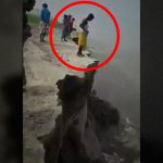 最初から嫌な予感しかしない、崖スレスレに立つ男が･･･。