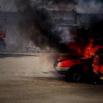 【閲覧注意】炎上した車を消火 → 中から出てきたのは･･･。