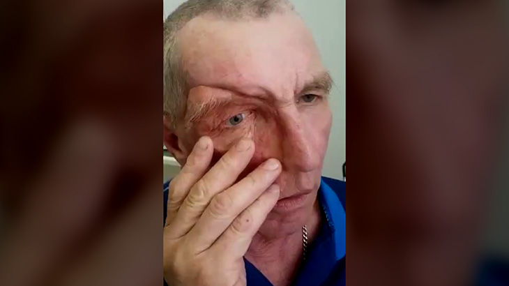 【閲覧注意】このおじいちゃんの顔、”着脱可能” だった。