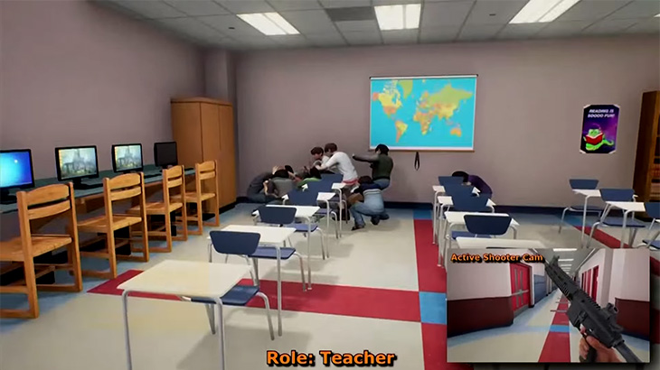 �?�繁に学�?�で ?銃乱射事件? が起きるアメリカ、とんでもない ?シミュレーションゲー�?? を作ってしまう。