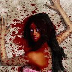 【閲覧注意】ギャングの女、ライバルギャングの男に撃ち殺されてしまうグロ動画。