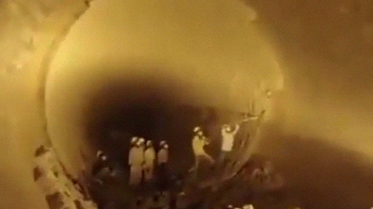 トンネル掘削の危険性。崩落の瞬間映像が怖すぎる・・・。