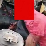 【超！閲覧注意】事故を起こした車に乗っていた男性、頭が無くなってたグロ動画･･･。