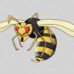 スズメバチさん、巣に近づいて来た敵はもうなんだって殺す･･･。