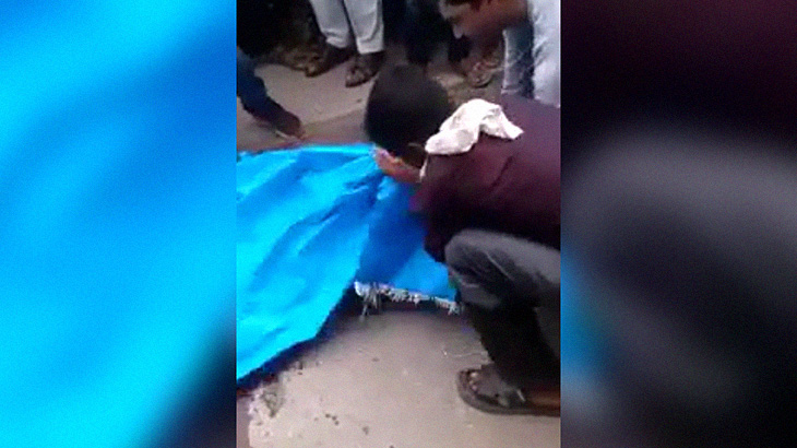 【超！閲覧注意】ブルーシートで隠された死体、ヤバすぎた･･･。