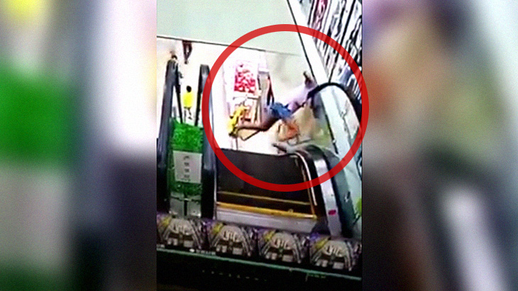 エスカレーターで子供を遊ばせてはいけない理由･･･。