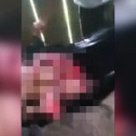 【閲覧注意】マチェーテで身体をズタズタにされた男性のグロ動画。