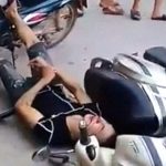 【閲覧注意】事故にあった男性、見てるこっちが怖くなるほど痙攣してしまう･･･。