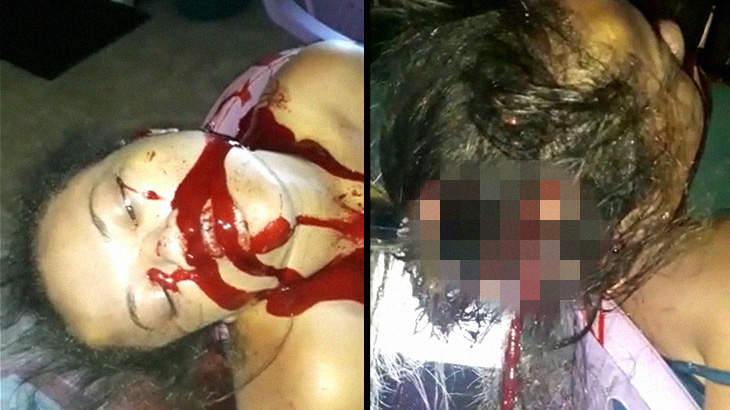 【閲覧注意】椅子に座った女性の死体、頭を銃で撃たれたばかり･･･。