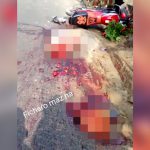【超！閲覧注意】バイク事故で “頭と身体が切断” されてしまった男のグロ動画･･･。