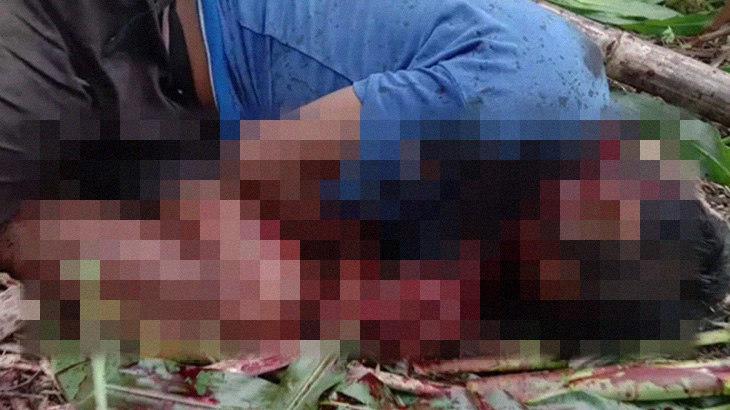 【閲覧注意】マチェーテで身体をズタズタにされて死亡した男性のグロ動画。