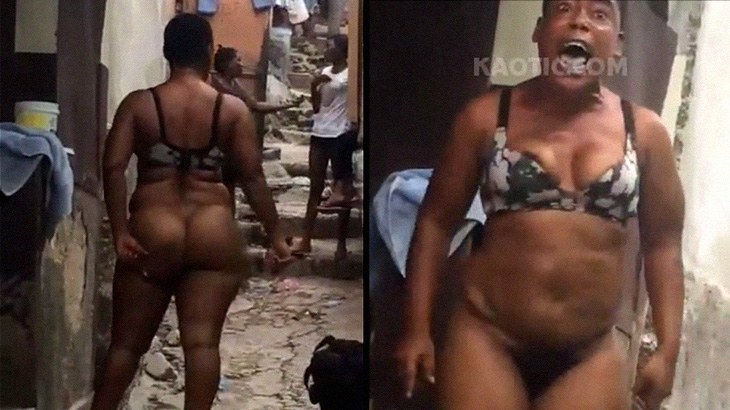 【衝撃映像】怒り狂う “スラム街のクイーン” 。勝てる気がしない･･･。