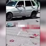 【閲覧注意】トラックに轢かれてペシャンコになってしまった人間･･･。