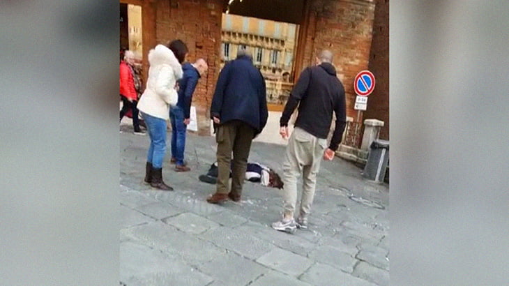 【閲覧注意】イタリアの観光名所で飛び降り自殺した女性･･･。