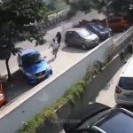 【衝撃映像】空から “車が降ってくる” とか怖すぎるだろ･･･。