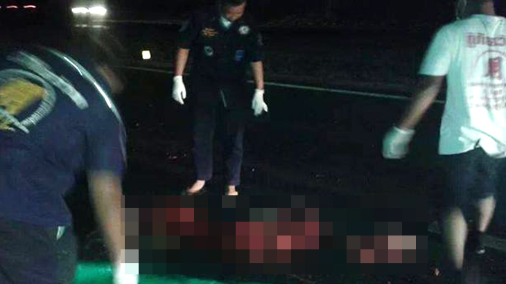 【超！閲覧注意】車に轢かれて “よく分からないほどグチャグチャ” になった人間の死体画像。