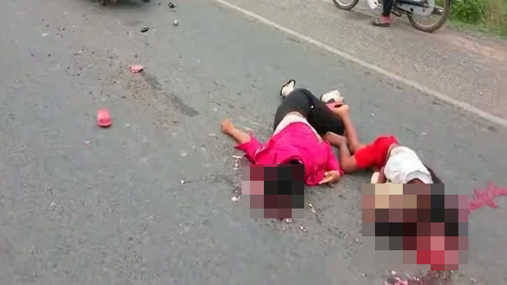 【閲覧注意】スクーターに3人乗りしていた親子、全員死亡してしまう･･･。