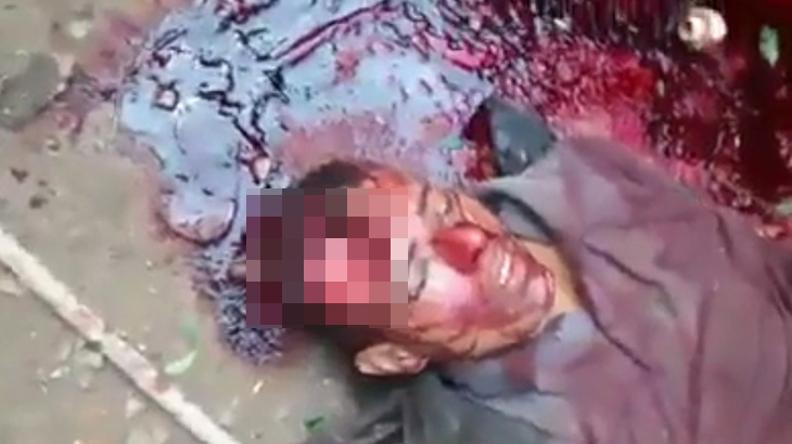 【閲覧注意】敵対する2人のギャング、銃撃戦にて2人とも死んでしまう･･･。