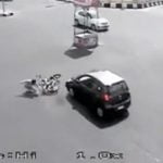 事故が起こりすぎる交差点 in インド。