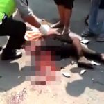 【閲覧注意】トラックに轢かれて内臓飛び出て死んだ女性をひたすら撮影し続ける人々。