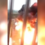 【衝撃映像】火災が起きた化学工場が大爆発する瞬間。
