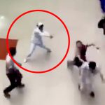 【衝撃映像】人質に銃を突きつける男、看護婦姿に変装した女性警察官に射殺される。
