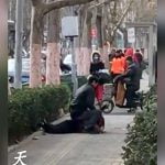 まったく関係のない男性を突然マチェーテで殺すイカれた男。