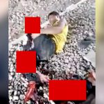 【閲覧注意】列車に轢かれた男性、両脚を失ってしまったグロ動画。