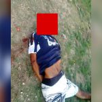 【閲覧注意】ライフルで殺された男性の顔、大きな穴が開いてしまったグロ動画。