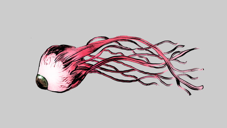 【閲覧注意】目玉をくり抜かれた男がまだ生きているグロ動画。