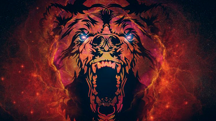 【閲覧注意】クマに襲われた男性の顔、左半分を破壊されてしまったグロ動画。