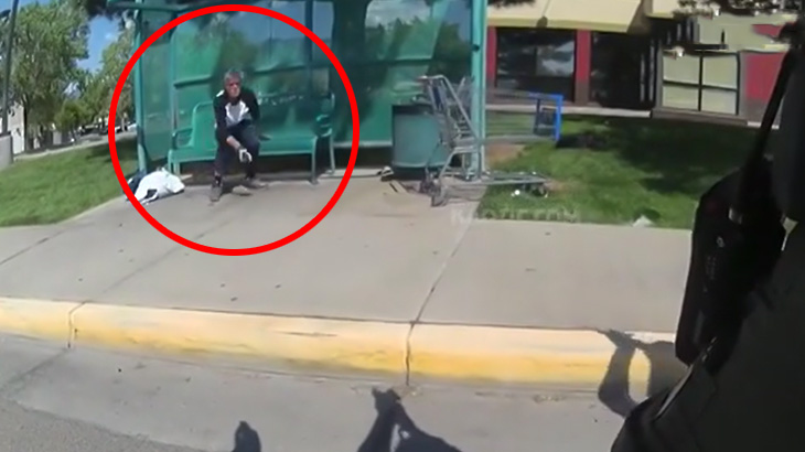 【衝撃映像】エアガンを持っていた精神病の男、警察に撃ち殺されてしまう･･･。