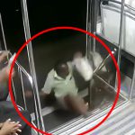 【衝撃映像】バスに乗っていた男性、心臓発作で倒れ車外に放り出されてしまう。