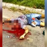 【閲覧注意】バイク事故で死亡した男性、?がグッチャグチャのグロ動画。