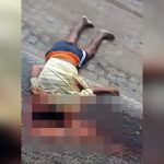 【閲覧注意】車のタイヤに頭を潰されて死亡した男性のグロ動画。