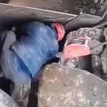 作業員の男、岩を粉砕する機械に巻き込まれて死亡･･･（動画）