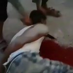 【閲覧注意】3人の男性の首を切断する中東の兵士たちのグロ動画。
