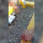 【閲覧注意】電車に轢かれて首を切断されてしまったおばあちゃんのグロ動画。