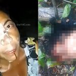 【閲覧注意】女性がギャングに首を切断されて殺される前と後を撮影したグロ動画。