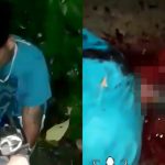 【閲覧注意】男性の頭をナイフで刺しまくるグロ動画。