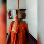 【閲覧注意】2人の子供を毒殺したあと首を吊って自殺した女の死体映像。